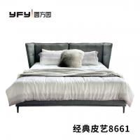 家具企业圆方园日志:圆方园2023 新品家居 | 时尚轻奢、品质享受！
首先是圆方园的床架篇
一抹色彩，极致简约。【图0】