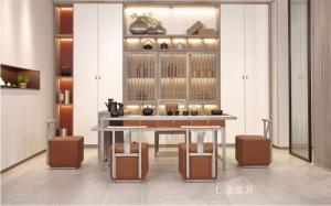 产品图片：家具企业仁豪家具客卧家具产品名称《镜像东方-衣帽间》议价