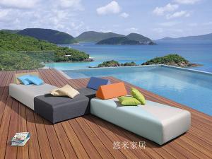 产品图片：家具企业悠米家居户外家具产品名称《户外休闲沙发》议价
