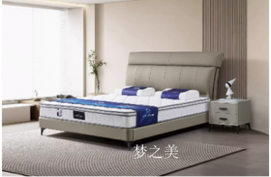 产品图片：家具企业梦之美客卧家具产品名称《现代简约头层牛皮床架》议价