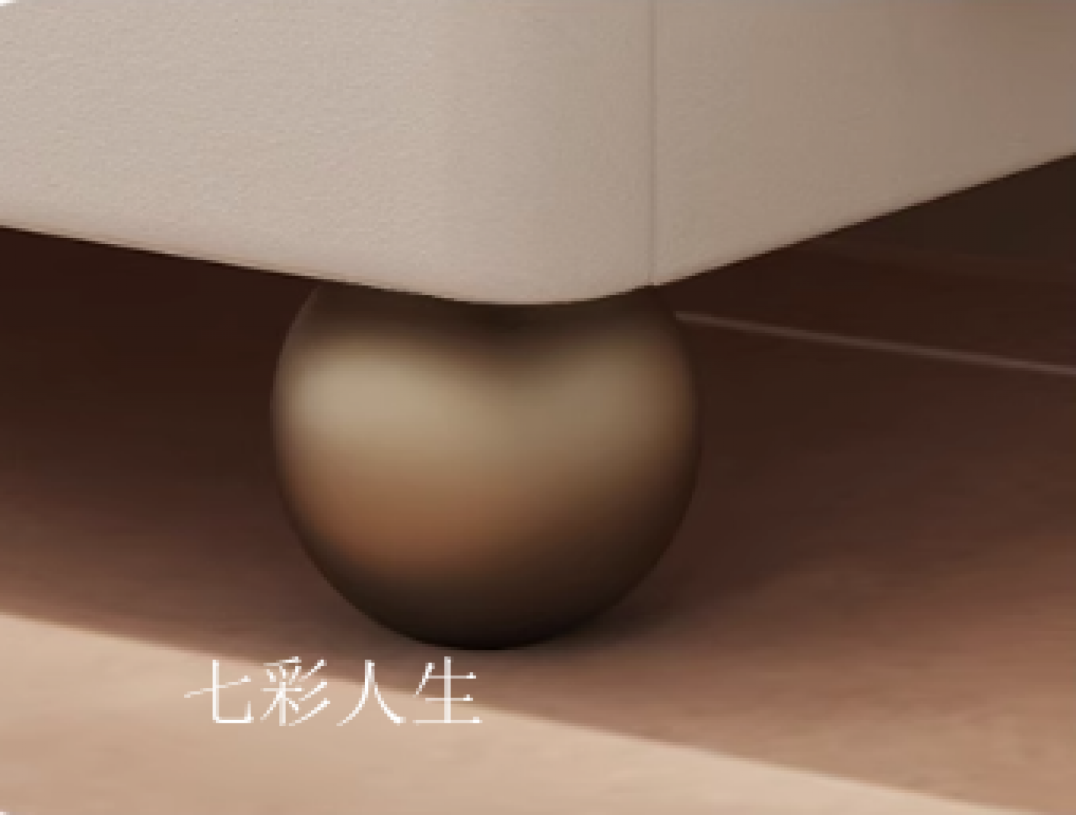 七彩人生儿童家具产品《现代实木客卧床架》【图3】