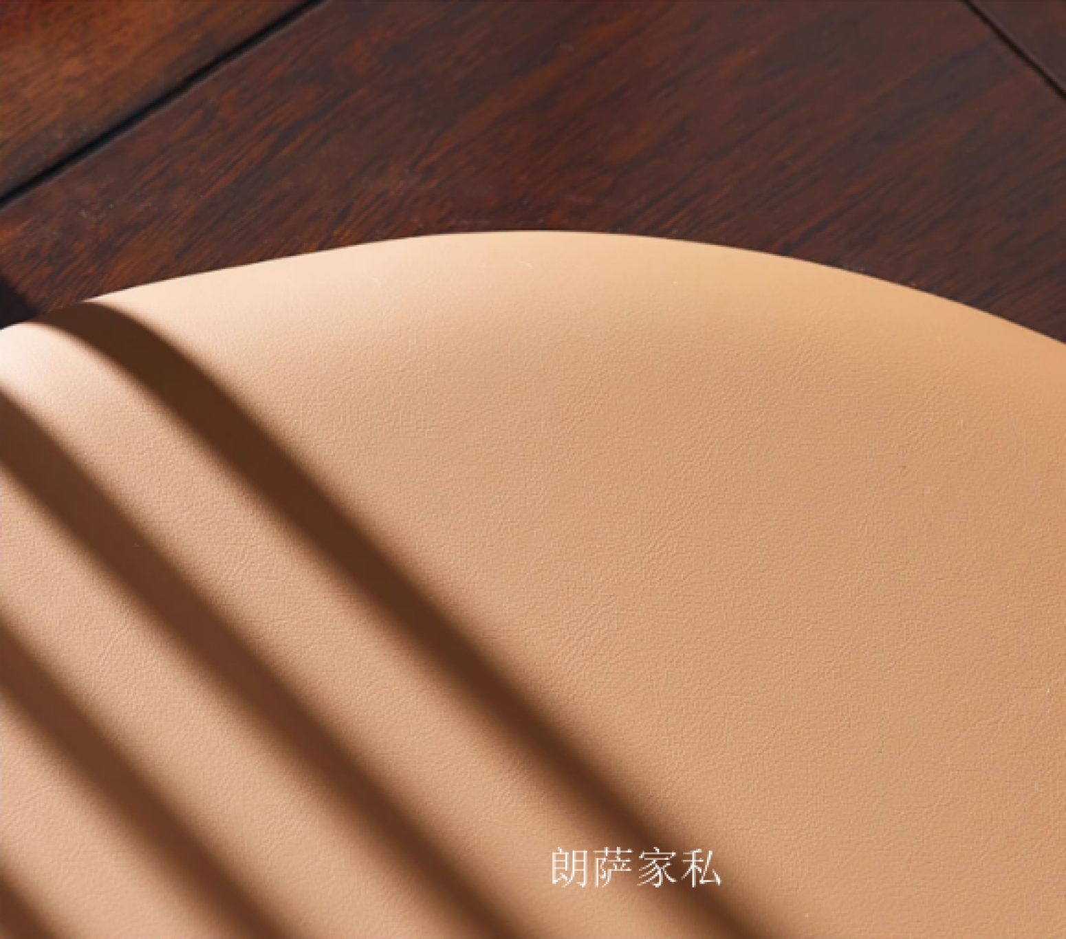朗萨家私客卧家具产品《书房实木皮质单人椅》【图6】