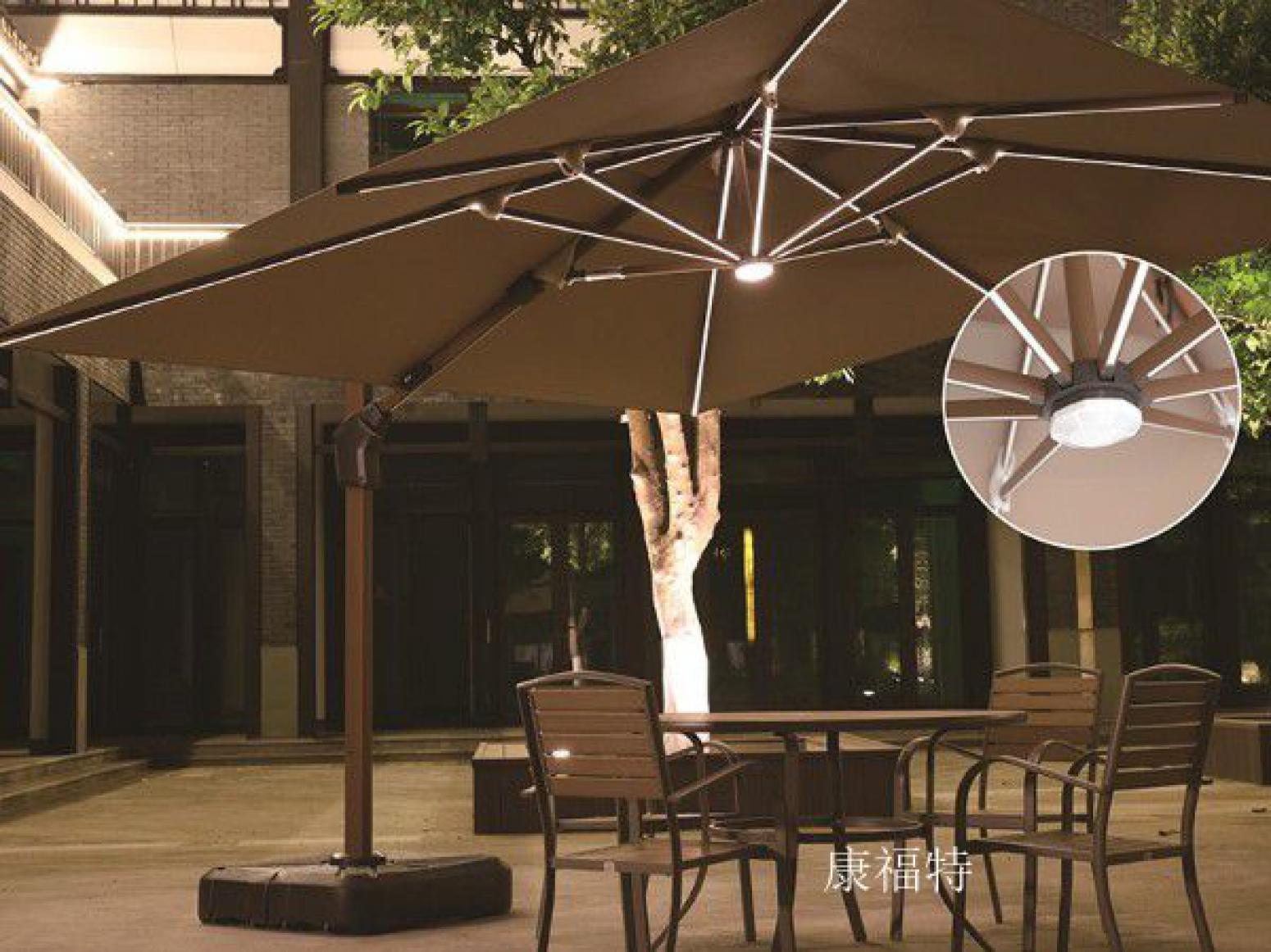 康福特户外家具产品《庭院遮阳伞》