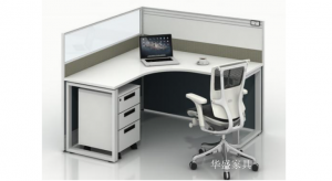 华盛家具办公家具《现代板式办公桌》
