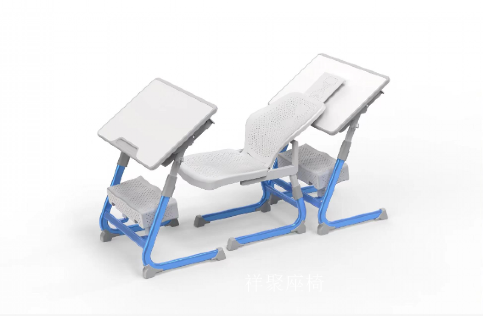 祥聚座椅办公家具产品《午休学生课桌椅》